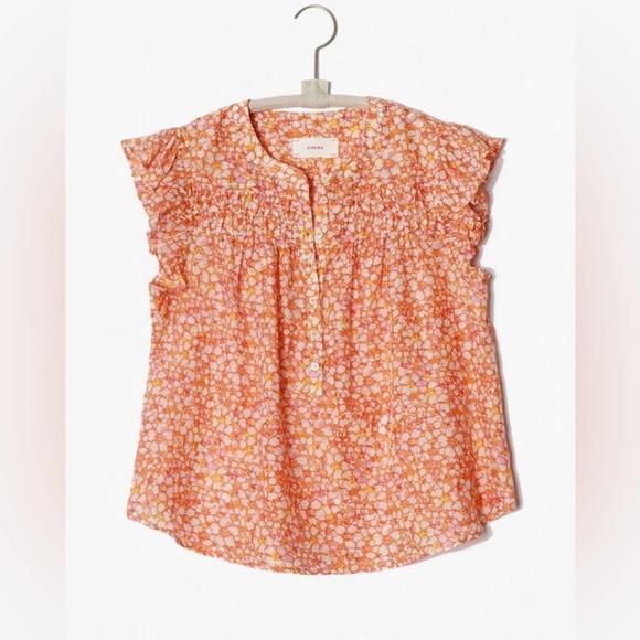 XIRENA Bria Flutter Sleeve Blouse - Picture 9 of 11